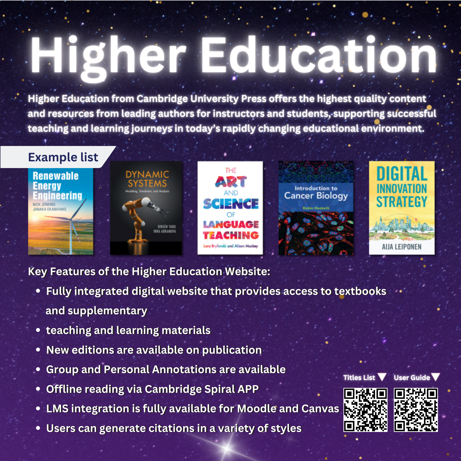 Higher Education